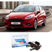 Photon Ford Fiesta Mk7 Uzun Far Ampulü H1 Ultimate Yeni Seri Beyaz 2017-2022