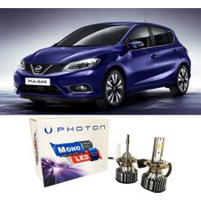 Photon Nissan Pulsar Uzun Far Ampulü H11 Mono Yeni Seri Beyaz 2014-2019