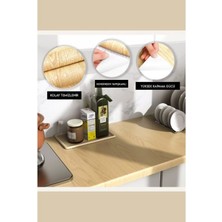 Brentino Ahşap Görünümlü Kendinden Yapışkanlı Kaplama Folyosu; Mutfak ve Banyo Dolapları, Tezgâh Yüzeyleri