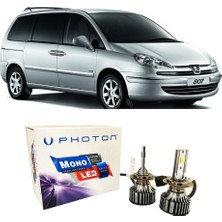 Photon Peugeot 807 Kısa Far Ampulü H7 Mono Yeni Seri Beyaz 2002-2014