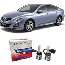 Photon Mazda 6 Kısa Far Ampulü H11 Duo Yeni Seri Beyaz 2008-2013