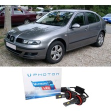 Photon Seat Leon Mk1 Kısa Far Ampulü H7 Ultimate Yeni Seri Beyaz 1999-2005