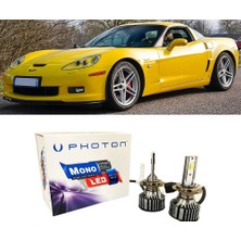 Photon Chevrolet Corvette C6 Uzun Far Ampulü H11 Mono Yeni Seri Beyaz 2008-2014