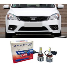 Photon Kia Pro Ceed Kısa Far Ampulü H7 Duo Yeni Seri Beyaz 2007-2012