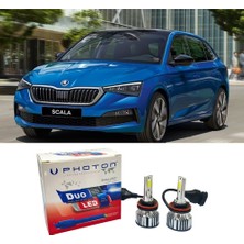 Photon Skoda Scala Uzun Far Ampulü H7 Duo Yeni Seri Beyaz 2019-2023