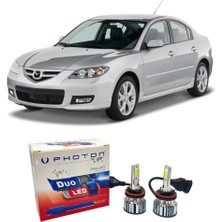 Photon Mazda 3 Sis Far Ampulü H11 Duo Yeni Seri Beyaz 2003-2009