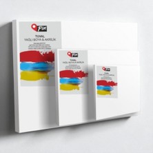 Erka Pin Tuval 20 x 20 cm Arkadan Zımbalı