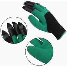 Asel Aksesuarcı Toprak Kazma Ekme Çapalama Için Korumalı Bahçe Bahçıvan Eldiveni