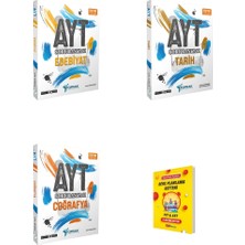 Toprak Yayıncılık Toprak Ayt Edebiyat Tarih ve Coğrafya 3lü Set Soru Bankası + Planlama Defteri