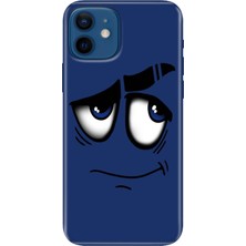 Grabono Apple iPhone 12 Kılıf Renkli Baskılı Silikon Acaba