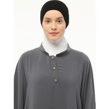 Abarta Kadın Tesettür Likralı Geçme Bone Standart