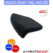 AYRINTISHOP Ayrıntishop Jakuzi Küvet Baş Yastığı Siyah 1 Adet