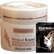 Three Brand Arnavut Kremi Whitens Cream Kremi 100 ml + 1 Adet Jel Hediye