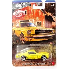 Değirmen Grup Hot Wheels Vintage Silver Series Arabalar - 65 Mustang 2+2 Fastback