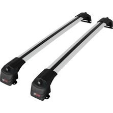 Acpar Honda Cr-V 2 2002-2006 Arası ile Uyumlu Ace-2 Ara Atkı Tavan Barı Gri 2 Adet