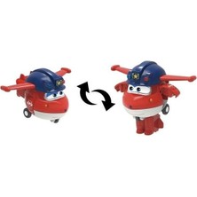 Sinerjim Harika Kanatlar Dönüşen Tekli Figür Polis Jett