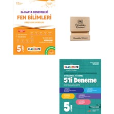 Okyanus Yayınları Okyanus 5. Sınıf Classmate Fen Bilimleri 36 Hafta ve Süreç Izleme  Gelişim Değerlendirme 5’li Deneme