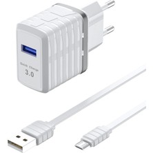 Zenvia C32Q 3.0 Quick Micro USB Seyahat Şarj Cihazı