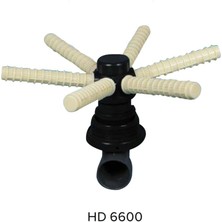 İTHAL ** HD 6600 Yüzey Borulamalı Ahtapot Difüzörü 2''  6 Kollu Yandan Montaj (Tanklar Için Difüzör)