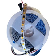 Powerr Led Aydınlatma 12 Volt 8 mm Pixel 3000K Günışığı Iç Mekan 60 Ledli 10 Metre Şerit LED
