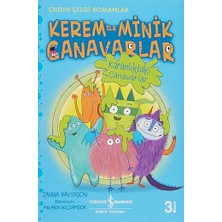 İş Bankası Kültür Yayınları Kerem ile Minik Canavarlar - Karanlıktaki Canavarlar: Çılgın Çizgi Romanlar + Death Note - Ölüm Defteri 5 + 36 Kitap