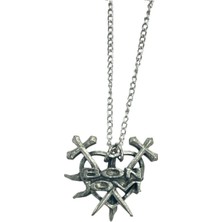 Bon Jovi Rock Metal Grup Zincir Kolye - Unisex 60 cm Müzik Temalı Aksesuar