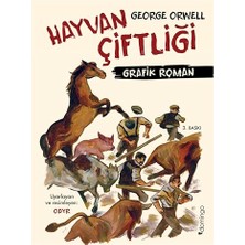 Hayvan Çiftliği - Grafik Roman (Karton Kapak) + Insanlığımı Yitirirken Cilt 1 + Blue Box - Mavi Kutu 1 + 32 Kitap