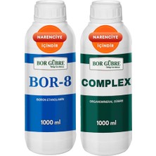 Wishora Store Için (Complex-1lt ve Bor-8 1lt) Organik Sıvı Gübre-Meyve Sayısı, Kalite ve Verim Artar.