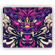 Wishora Store Esports Edition Mouse Pad 48X40 cm Gaming Oyuncu Mousepad (Oni Dragon, 48X40 cm (3mm Kalınlık))