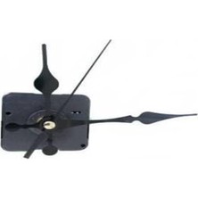 Wishora Store Quartz Akar Sessiz Duvar Saati Mekanizması 16 mm ve Seti (Akrep - Yelkovan - Saniye) Askısız EXIZNM355