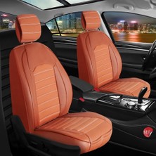 Castor Otomotiv Castor Volkswagen Sharan Lüx Oto Koltuk Kılıfı Ön Arka Takım Orijinal Serisi Tarçın