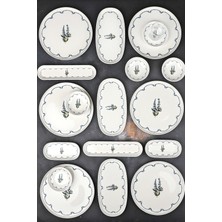Bev Kitchen Clove 6 Kişilik 29 Parça Porselen Kahvaltı Takımı