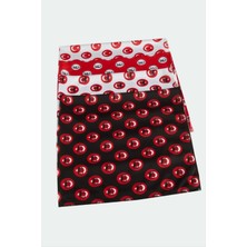 23 Nisan 19 Mayıs Türk Bayraklı ve Atatürk Imzalı Bandana 50*50