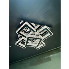 RS Collections Nirvana Taşlı Plafonyer Modern LED Avize