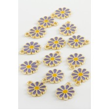 Papatya Tek Kulplu Mineli Bileklik ve Kolye Ucu Aparatı 1 Adet