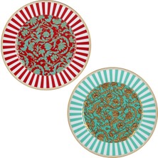 LuckyArt Zeflora Bone 27CM 2li Tabak Seti