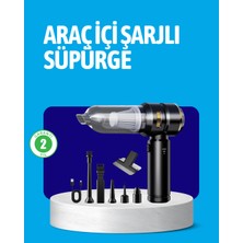 Zenvia Hepa Filtreli Sessiz Çalışan Kablosuz Şarjlı Mini Süpürge