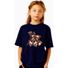 ÇARŞI47 Kız Çocugu Tişört 3D Baskı Kalitesi