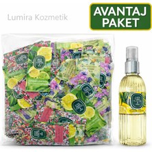 Eyüp Sabri Tuncer Avantaj Paket  Kolonya Mendili Seti (50 Li) + 150 ml Sprey Pvc Şişe