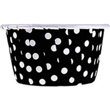 Wishora Store At Market Dolphin Siyah Puantiyeli Muffin Kek Kapsülü 50LI