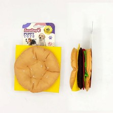 Ozlstor Eurodog Puppy Pet Toys Hamburger