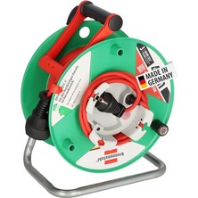 Wishora Store Garant G Bretec IP44 Bahçe Kablo Makarası (Çim Biçme Makinesi Için Kablo Makarası, 38 + 2 M Kablo, Kırmızı, Özel Plastik, Dış Mekanda Kısa Süreli Kullanım, Almanya'da Üretilmiştir)