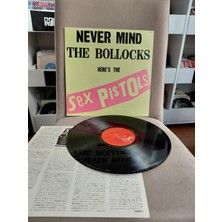 Plakperest Sex Pistols – Never Mind The Bollocks Here’s The Sex Pistols - 1982 Japonya  Basım Lp Plak-2.el