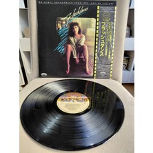 Plakperest Flashdance  (Soundtrack) - 1983 Japonya  Basım - 33 Lük Lp Plak Albüm - Obi’li-2.el