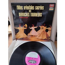 Plakperest Flutes Orientales Sacrées Des Dervıches Tourneurs - 1971 Fransa Basım Nadir 33LÜK Lp Albüm 2. El