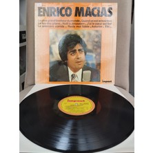 Plakperest Enrıco Macıas  - 1976 Fransa  Basım Albüm - 33 Lük Lp Plak-Dönem Plak