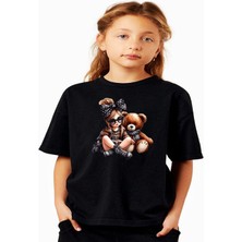 ÇARŞI47 Kız Çocugu Tişört 3D Baskı Kalitesi