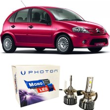Photon Citroen C3 Kısa Far Ampulü H7 Mono Yeni Seri Beyaz 2002-2009