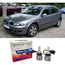 Photon Seat Leon Mk1 Sis Far Ampulü H3 Duo Yeni Seri Beyaz 1999-2005