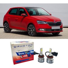 Photon Skoda Fabia Kısa Far Ampulü H7 Duo Yeni Seri Beyaz 2014-2021